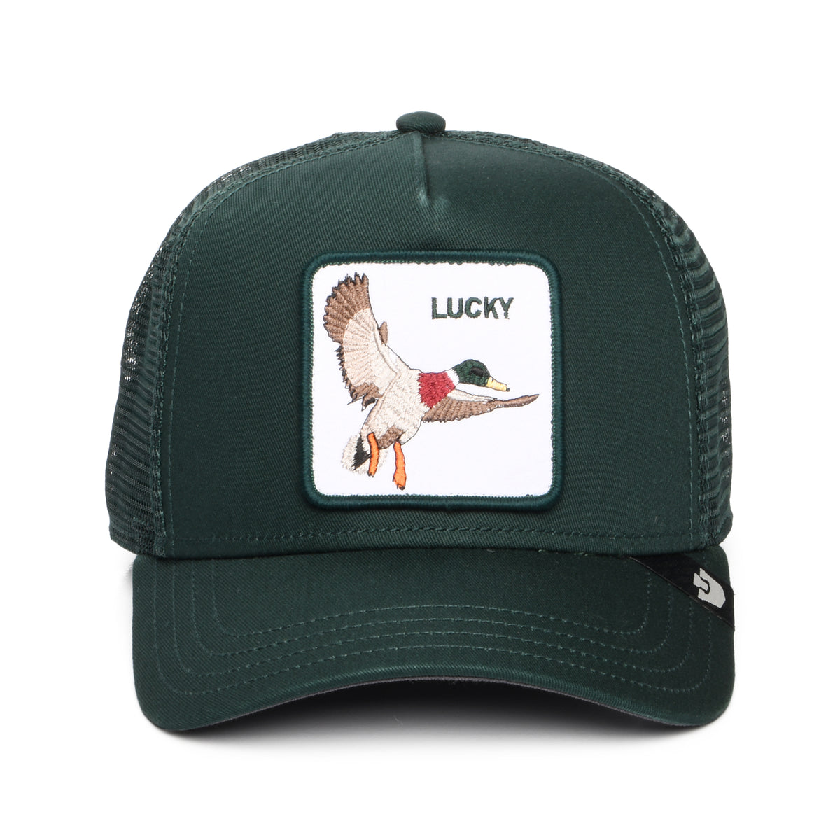 Casquette Trucker Lucky Duck forêt GOORIN
