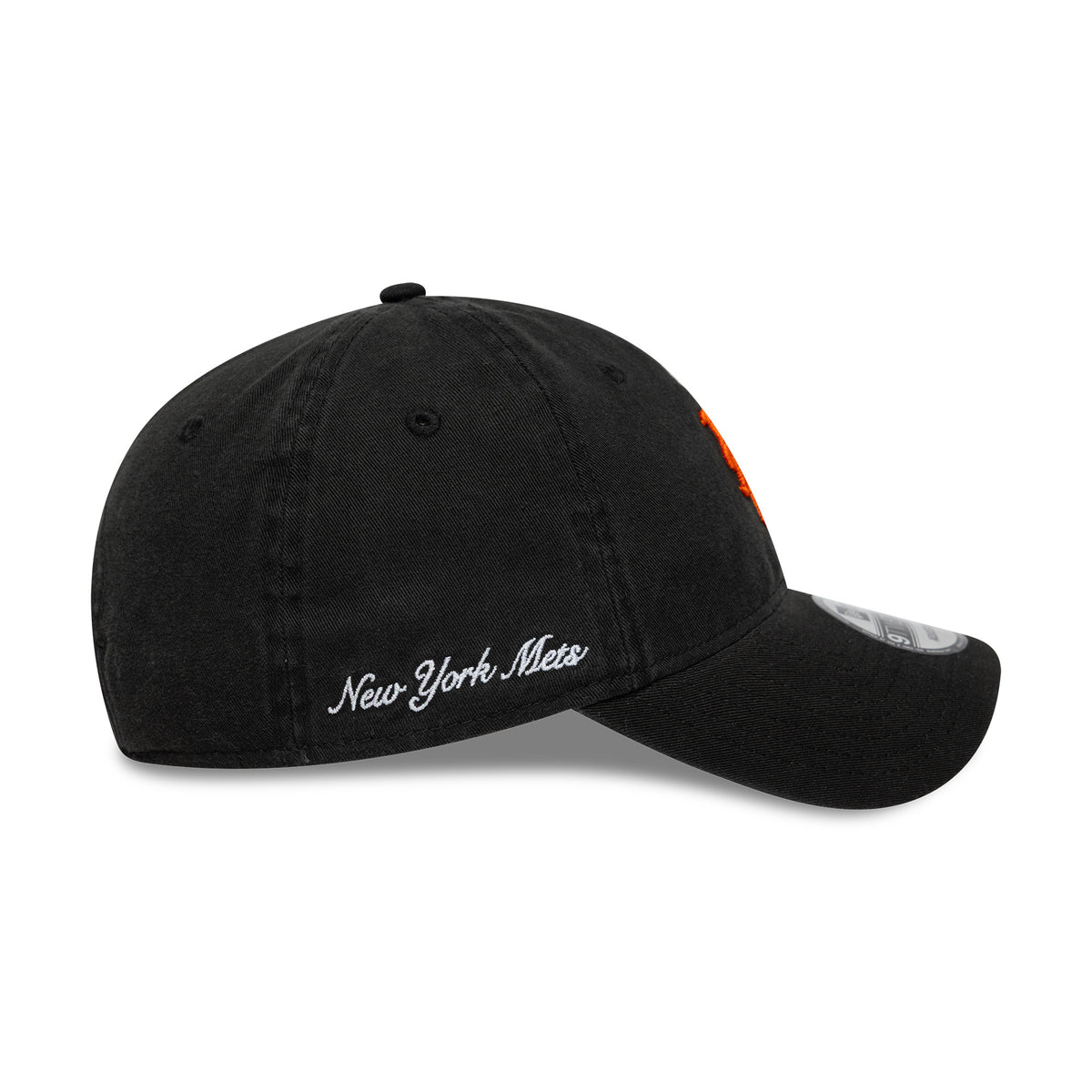 Casquette 9TWENTY - MLB Washed Script New York Mets noir-orange NEW ERA