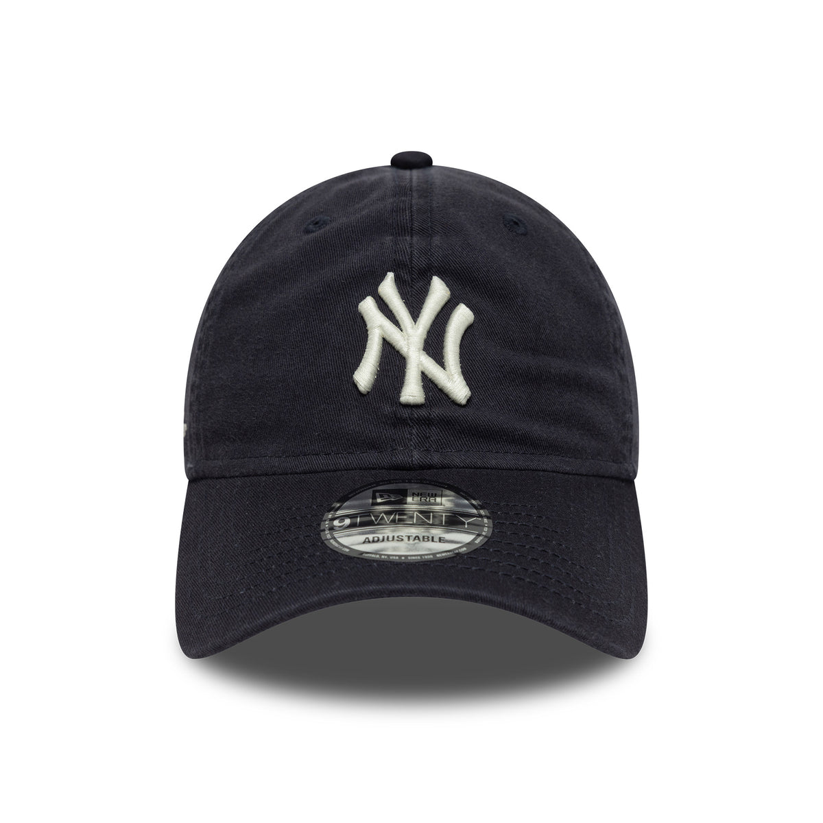 Casquette 9TWENTY MLB Washed Script NY Yankees bleu marine-blanc NEW ERA