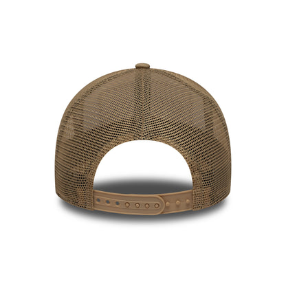 Casquette Trucker Location Patch A-Frame New York City blanc-camel NEW ERA