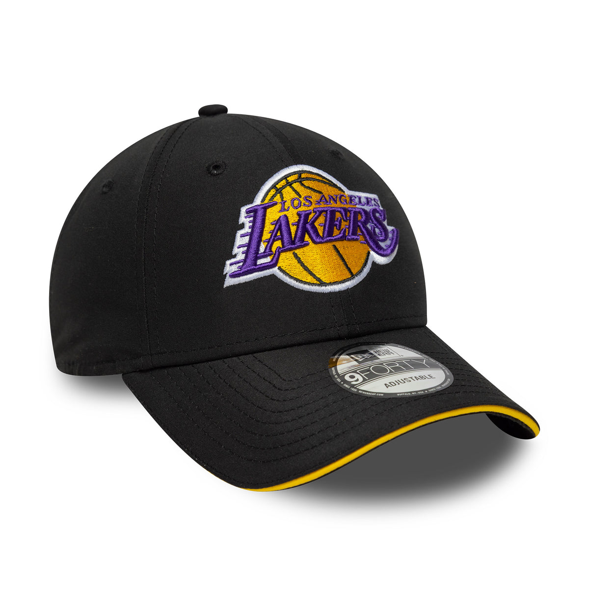 Casquette 9FORTY NBA Microfibre L.A. Lakers noir-jaune NEW ERA