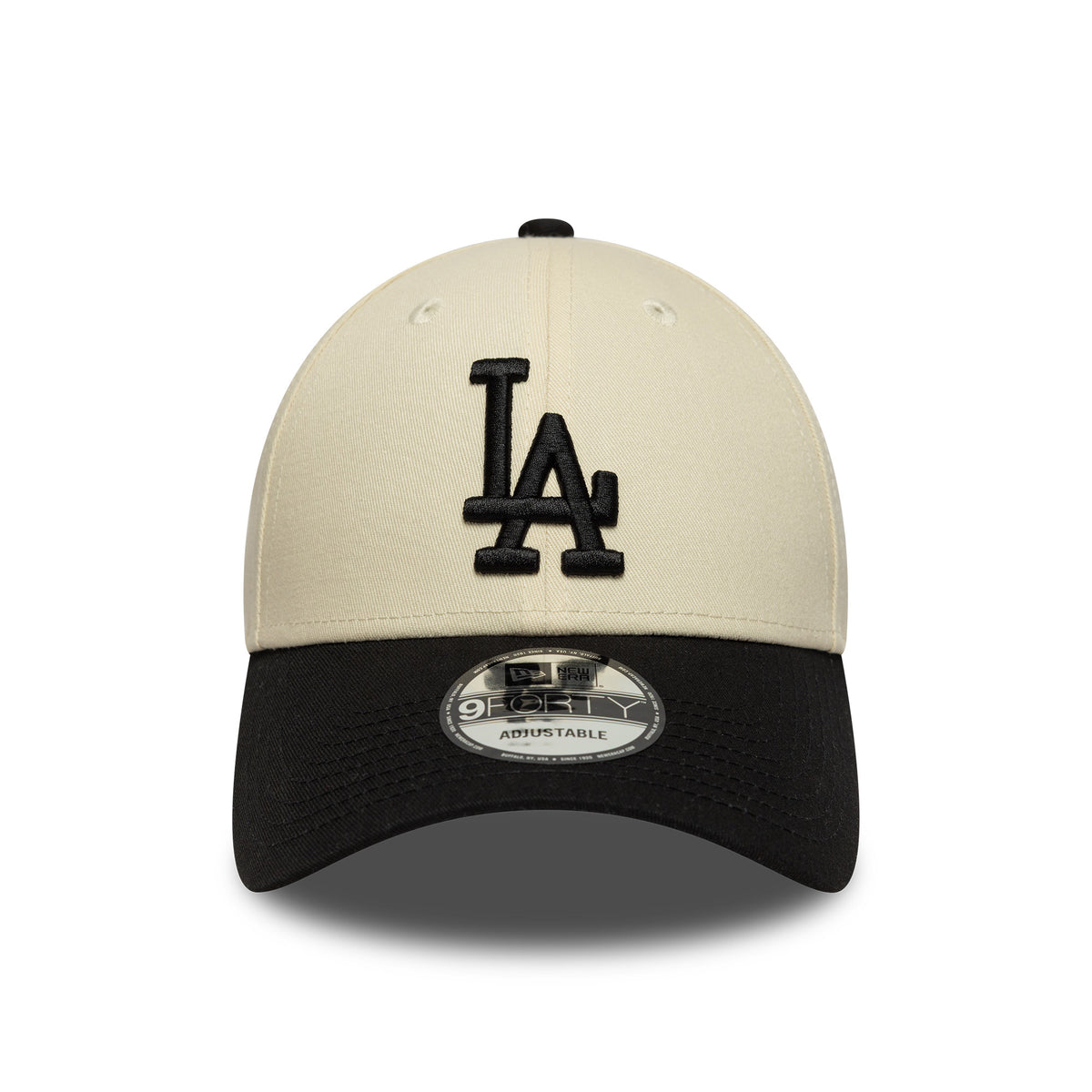Casquette 9FORTY MLB Colourblock L.A. Dodgers crème-noir NEW ERA