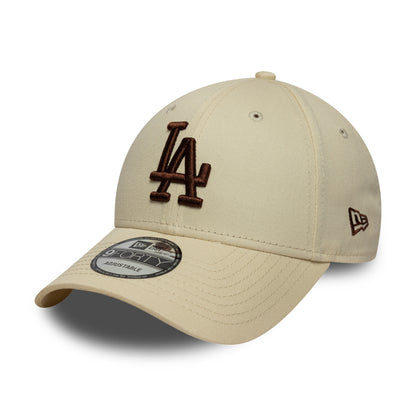 Casquette 9FORTY MLB League Essential L.A. Dodgers crème-chocolat NEW ERA