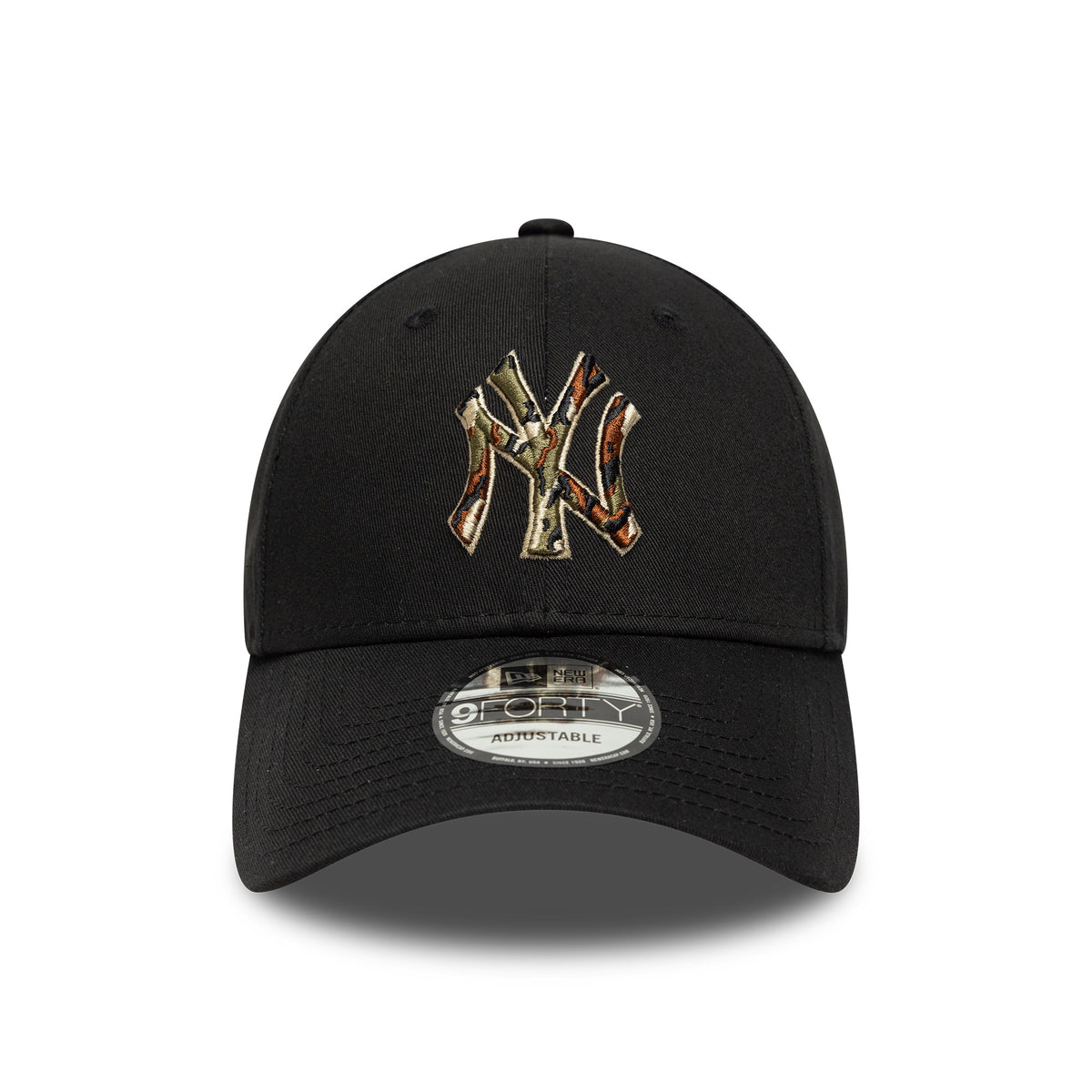 Casquette 9FORTY MLB Camo Infill New York Yankees noir NEW ERA