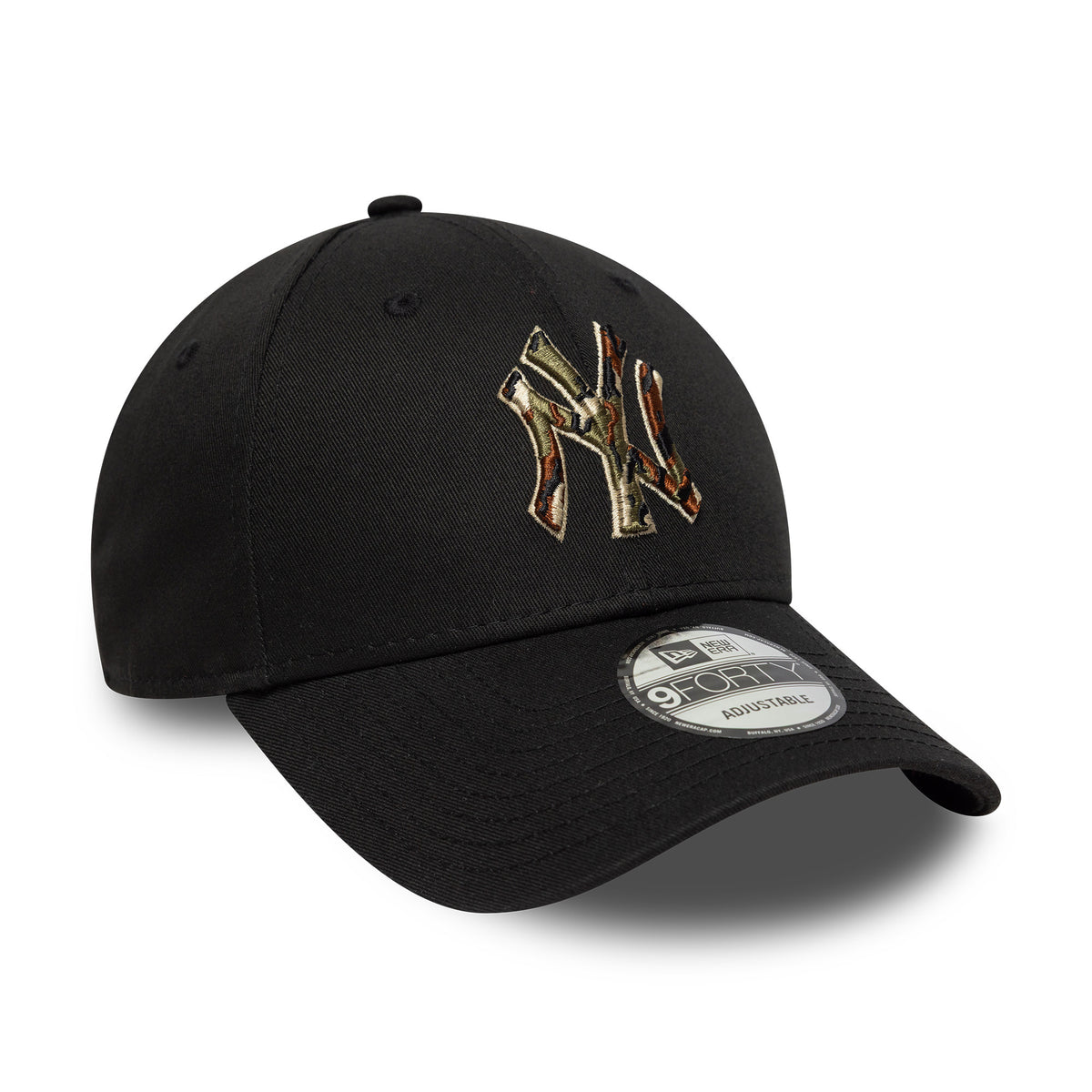 Casquette 9FORTY MLB Camo Infill New York Yankees noir NEW ERA