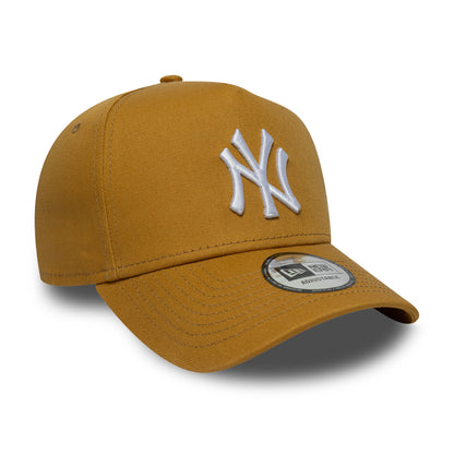 Casquette Snapback 9FORTY MLB League Essential A-Frame New York Yankees ocre-blanc NEW ERA