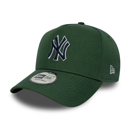 Casquette Snapback 9FORTY MLB Outline Script A-Frame New York Yankees vert NEW ERA