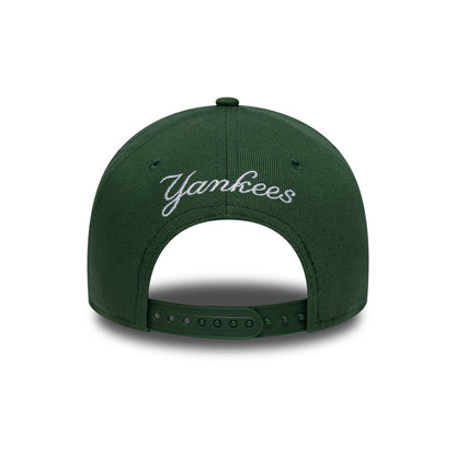 Casquette Snapback 9FORTY MLB Outline Script A-Frame New York Yankees vert NEW ERA