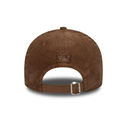 Casquette 9FORTY M-Crown MLB Cord L.A. Dodgers chocolat NEW ERA