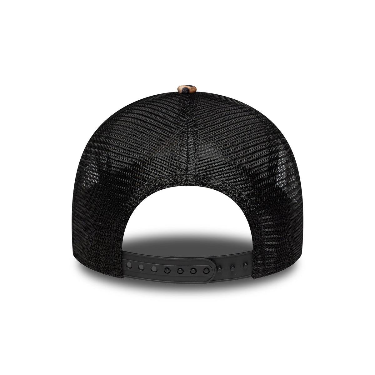 Casquette Trucker Femme A-Frame 9FORTY MCrown NE Leopard marron clair-noir NEW ERA