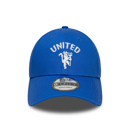 Casquette 9FORTY Seasonal Manchester United FC bleu profond NEW ERA