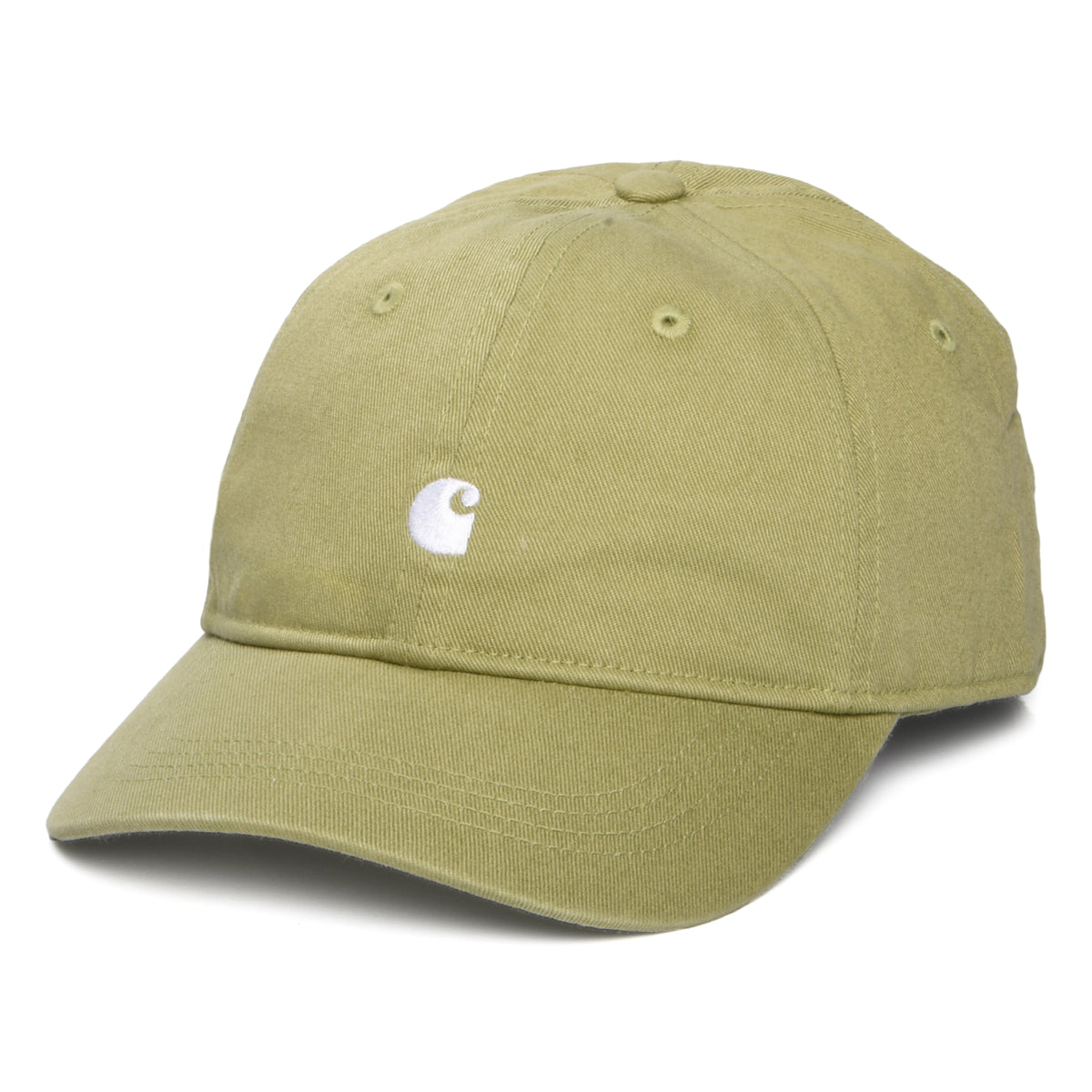 Casquette Madison Logo olive clair-blanc CARHARTT WIP