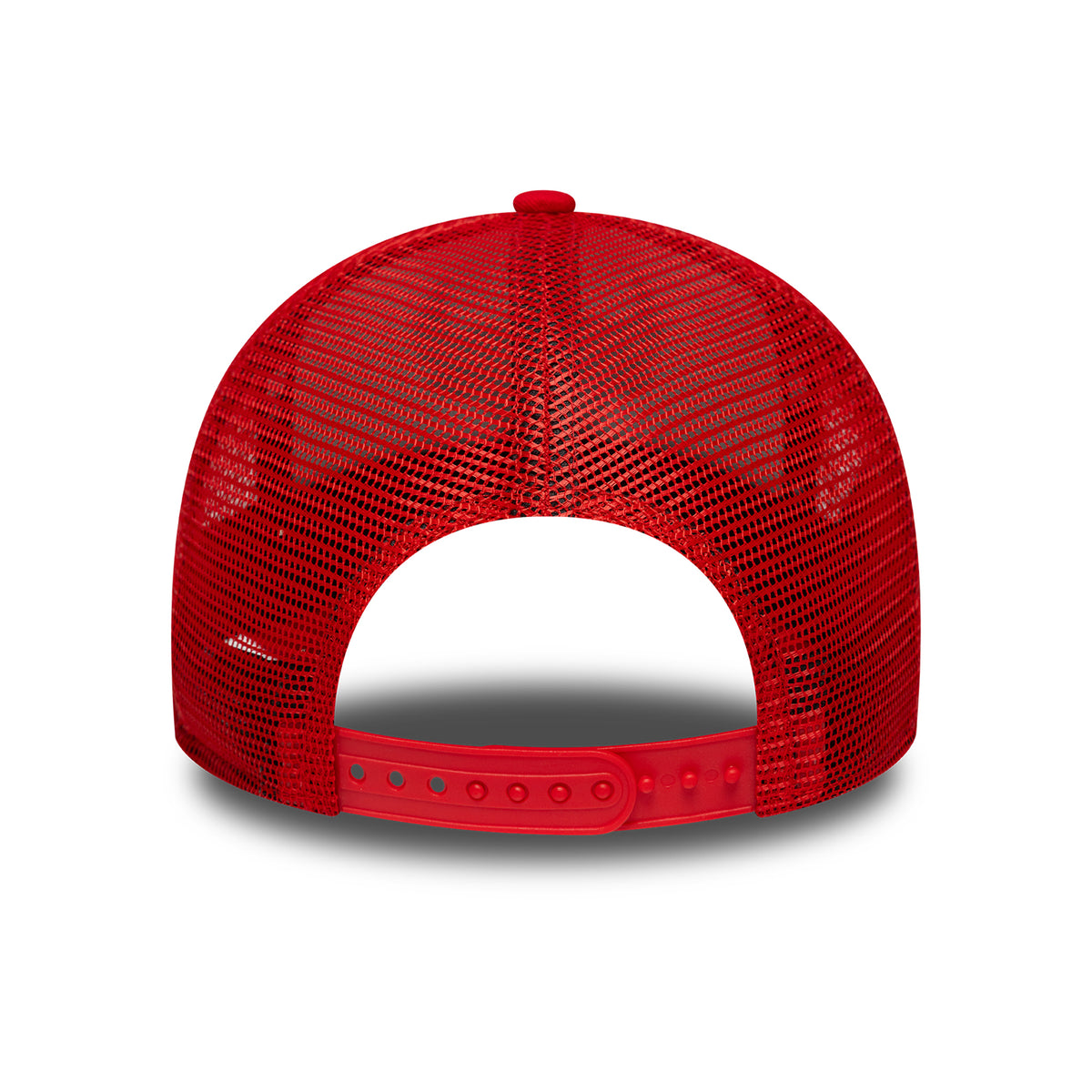 Casquette Trucker NBA Side Patch A-Frame Chicago Bulls rouge-blanc NEW ERA