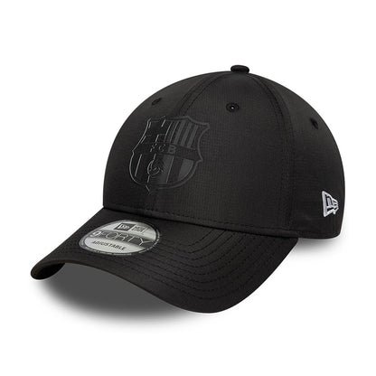 Casquette 9FORTY FC Barcelone Ripstop noir sur noir NEW ERA