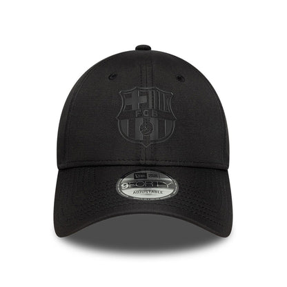 Casquette 9FORTY FC Barcelone Ripstop noir sur noir NEW ERA
