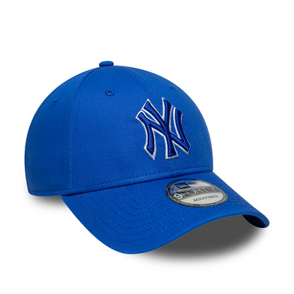 Casquette 9FORTY New York Yankees MLB Team Outline bleu vif-blanc NEW ERA