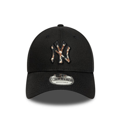 Casquette 9FORTY New York Yankees MLB Faux Pony Infill noir NEW ERA