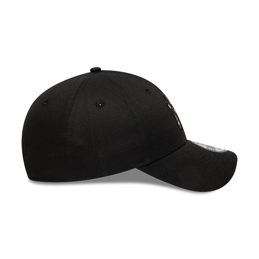 Casquette 9FORTY New York Yankees MLB Faux Pony Infill noir NEW ERA