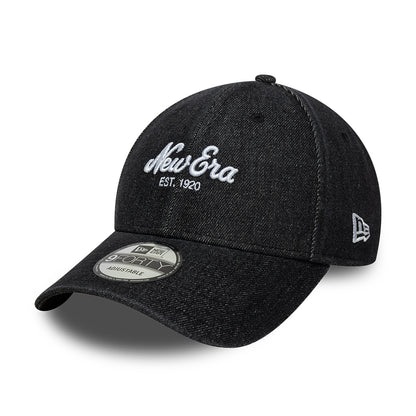 Casquette 9FORTY en Denim noir NEW ERA