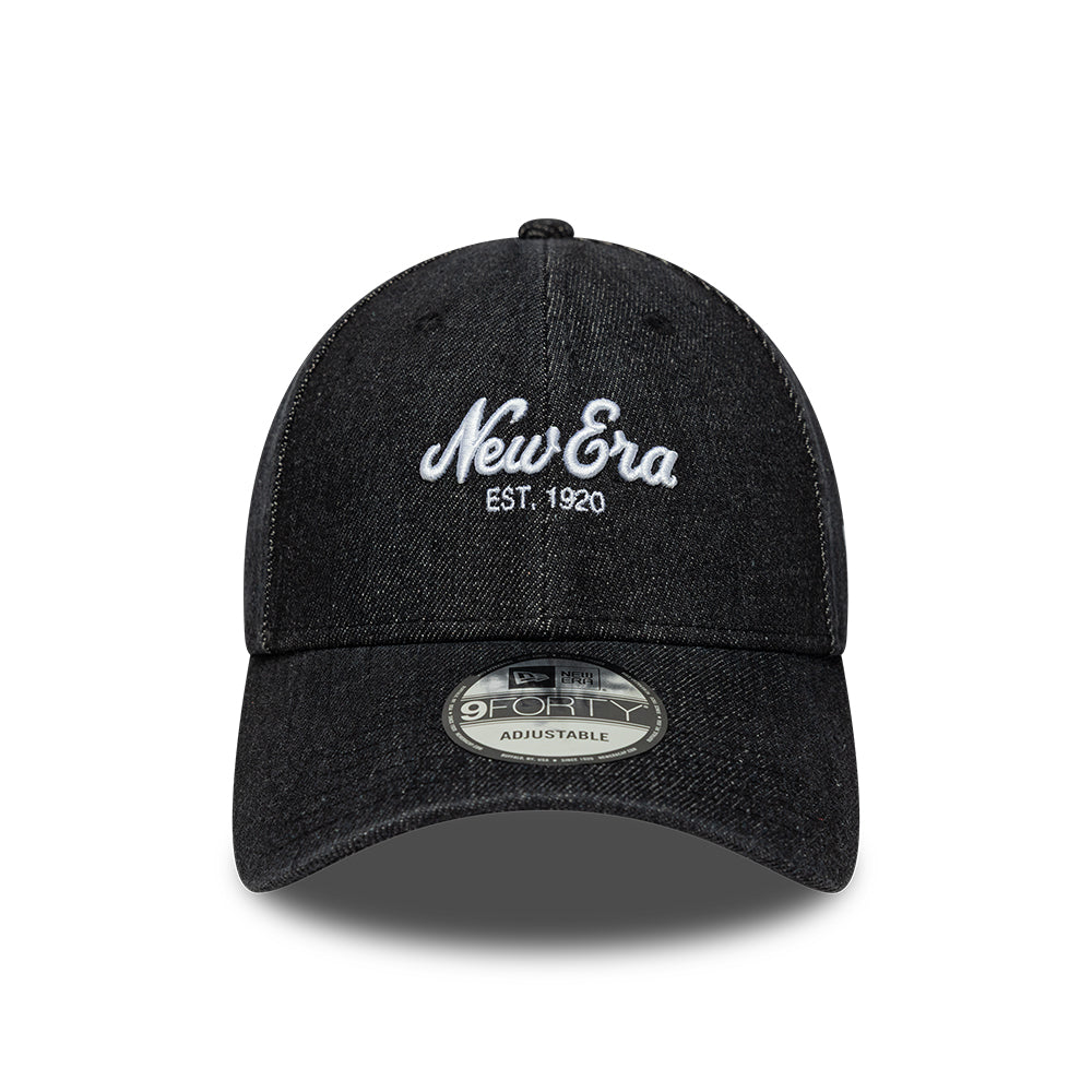 Casquette 9FORTY en Denim noir NEW ERA