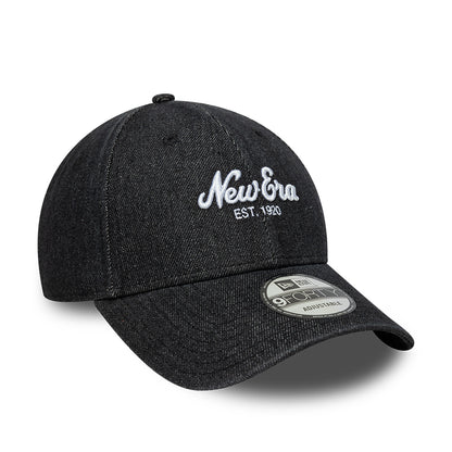 Casquette 9FORTY en Denim noir NEW ERA
