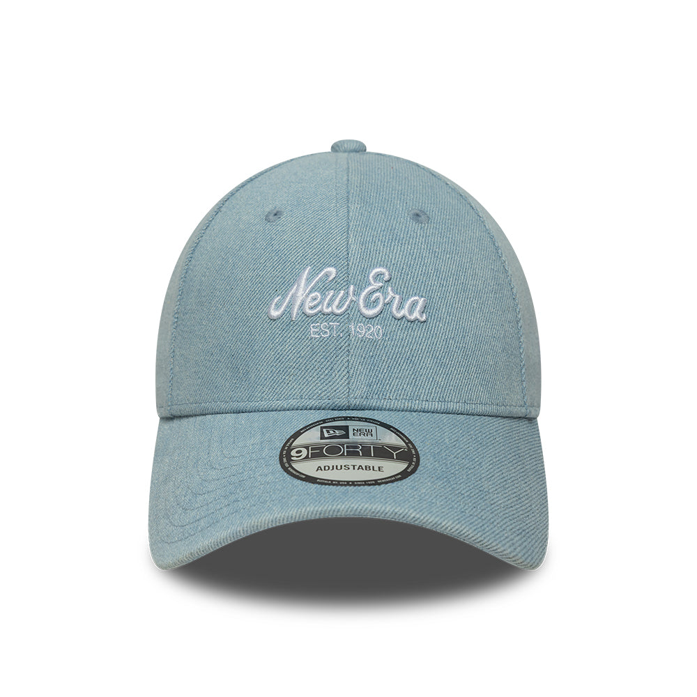 Casquette 9FORTY en Denim bleu clair NEW ERA