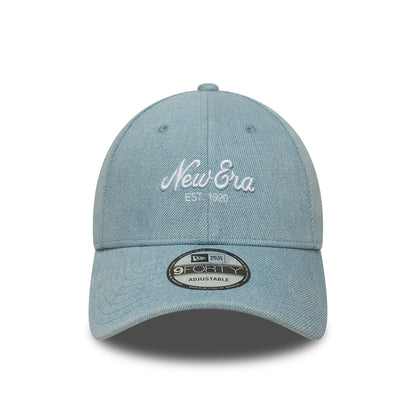 Casquette 9FORTY en Denim bleu clair NEW ERA