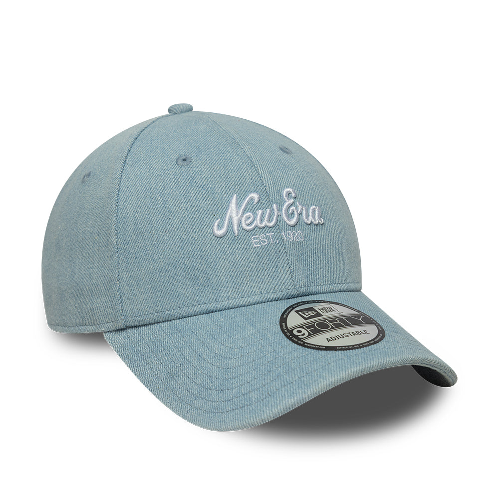 Casquette 9FORTY en Denim bleu clair NEW ERA