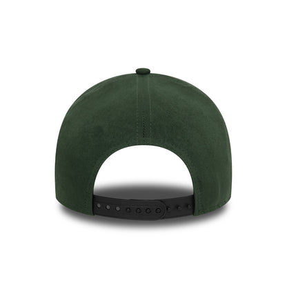 Casquette Snapback 9FORTY MLB Faux Suede A-Frame L.A. Dodgers vert foncé-noir NEW ERA