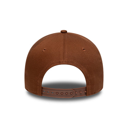 Casquette Snapback 9FORTY MLB League Essential A-Frame L.A. Dodgers marron profond-blanc NEW ERA