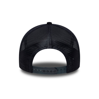 Casquette Trucker 9FORTY MLB Tonal Cord A-Frame New York Yankees bleu marine sur bleu marine NEW ERA