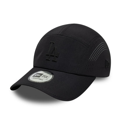 Casquette 5 Panel L.A. Dodgers MLB Tech Midi Runner noir sur noir NEW ERA