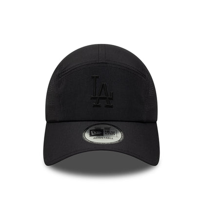 Casquette 5 Panel L.A. Dodgers MLB Tech Midi Runner noir sur noir NEW ERA