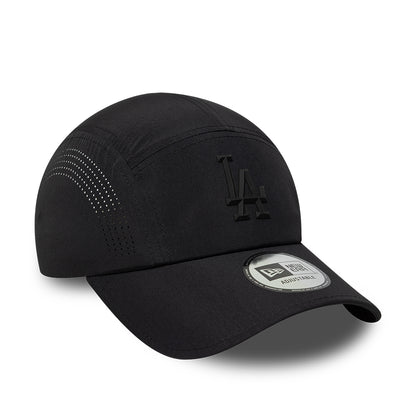 Casquette 5 Panel L.A. Dodgers MLB Tech Midi Runner noir sur noir NEW ERA