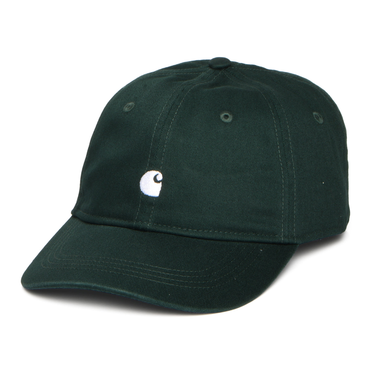 Casquette Madison Logo mousse foncé-blanc CARHARTT WIP