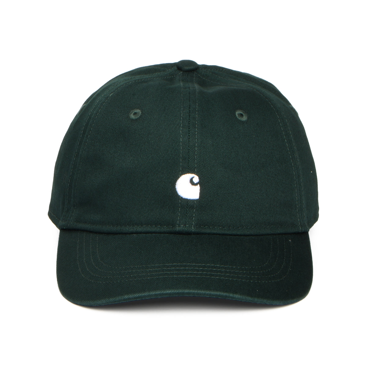 Casquette Madison Logo mousse foncé-blanc CARHARTT WIP