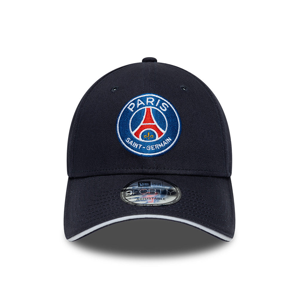 Casquette 9FORTY Core Paris Saint-Germain FC bleu marine NEW ERA