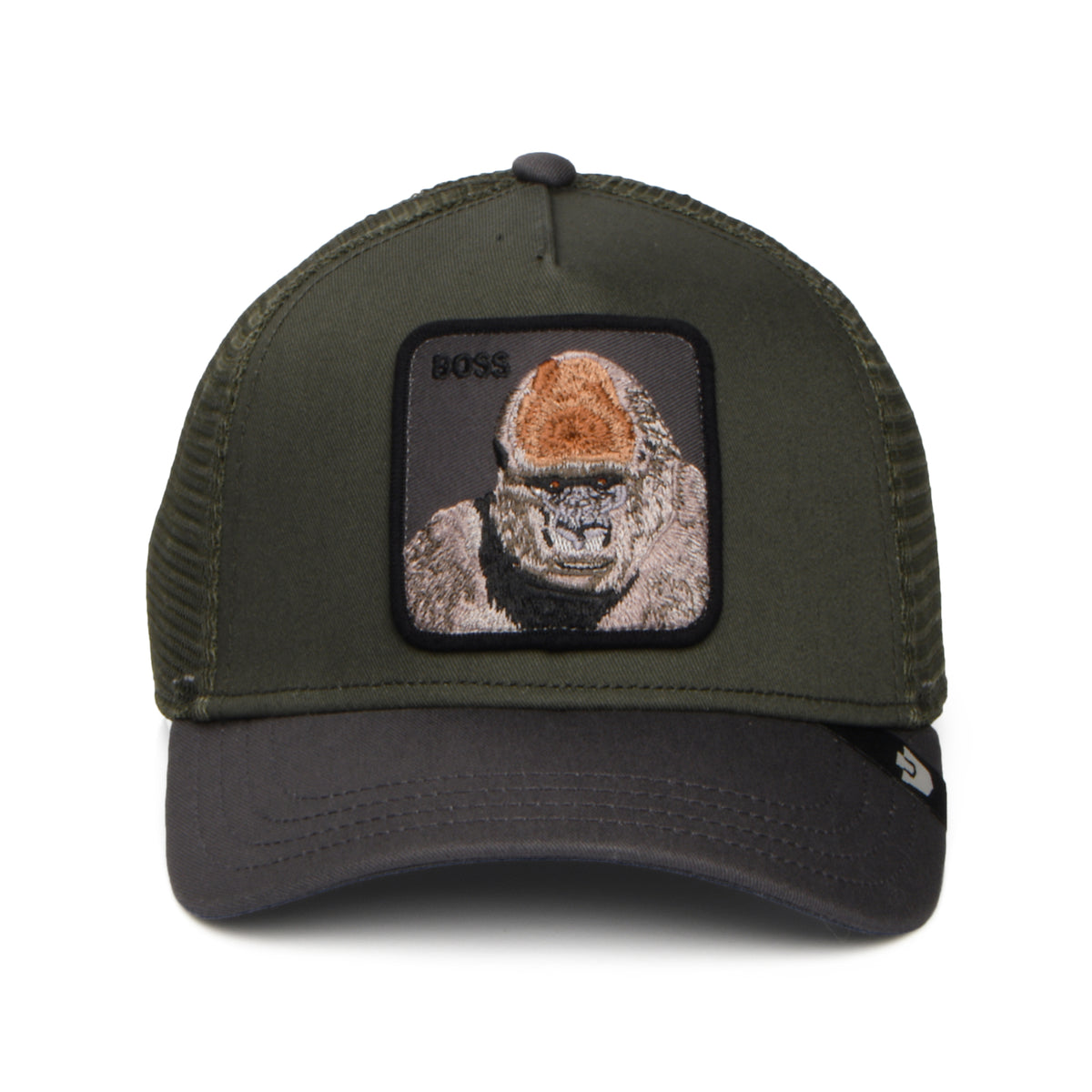 Casquette Trucker Boss olive GOORIN