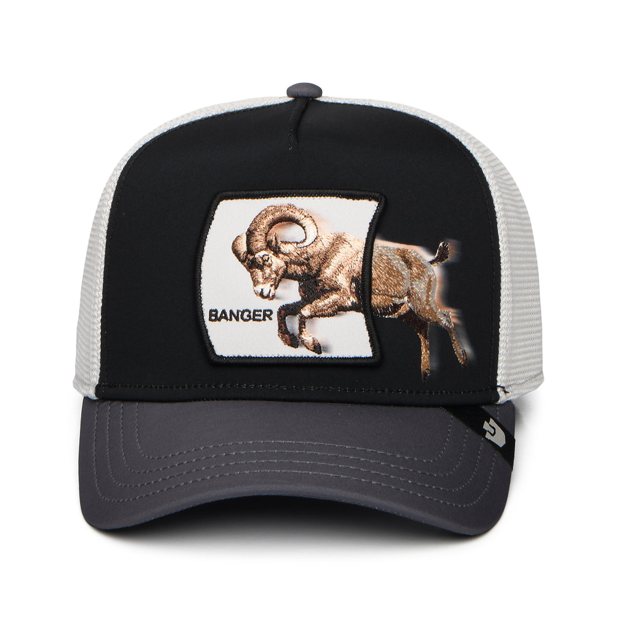 Casquette Trucker Migration Banger noir-gris-blanc GOORIN