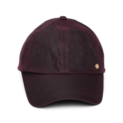 Casquette Femme en Coton Ciré Britannique merlot FAILSWORTH