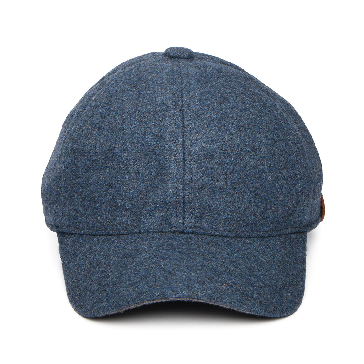 Casquette en Melton Italien Rico bleu denim FAILSWORTH