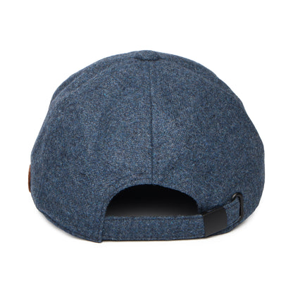 Casquette en Melton Italien Rico bleu denim FAILSWORTH