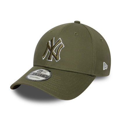 Casquette 9FORTY MLB Pop Outline New York Yankees olive NEW ERA