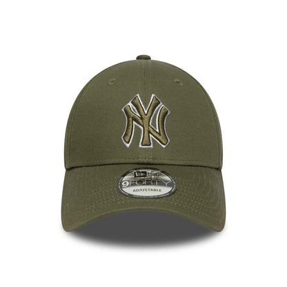 Casquette 9FORTY MLB Pop Outline New York Yankees olive NEW ERA