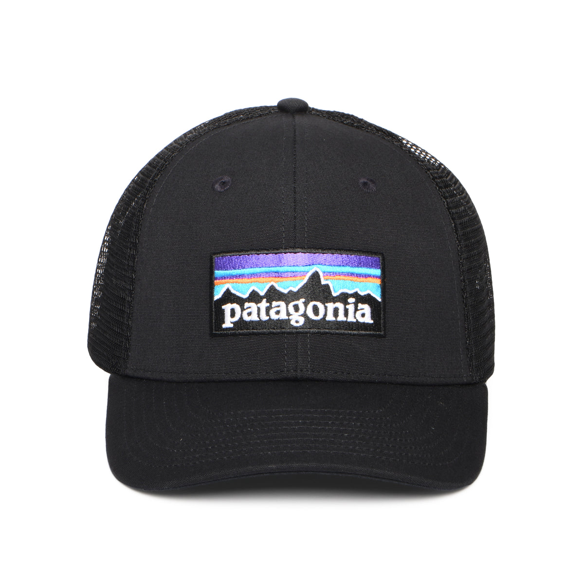 Casquette Trucker en Coton Bio LoPro P-6 Logo noir PATAGONIA