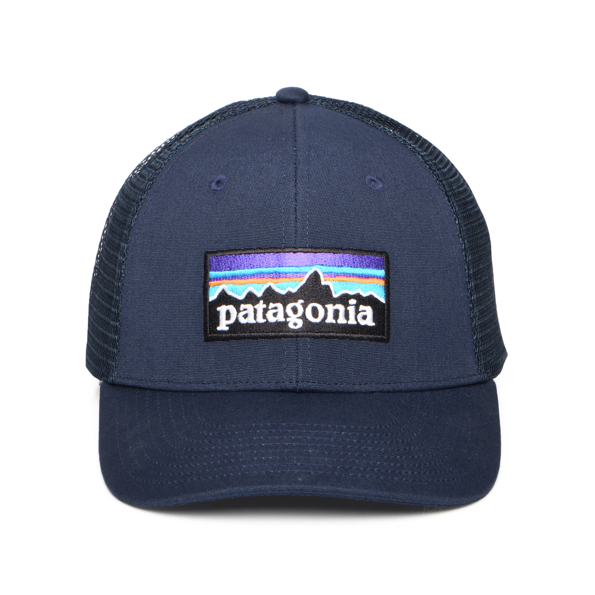 Casquette Trucker en Coton Bio LoPro P-6 Logo bleu marine PATAGONIA