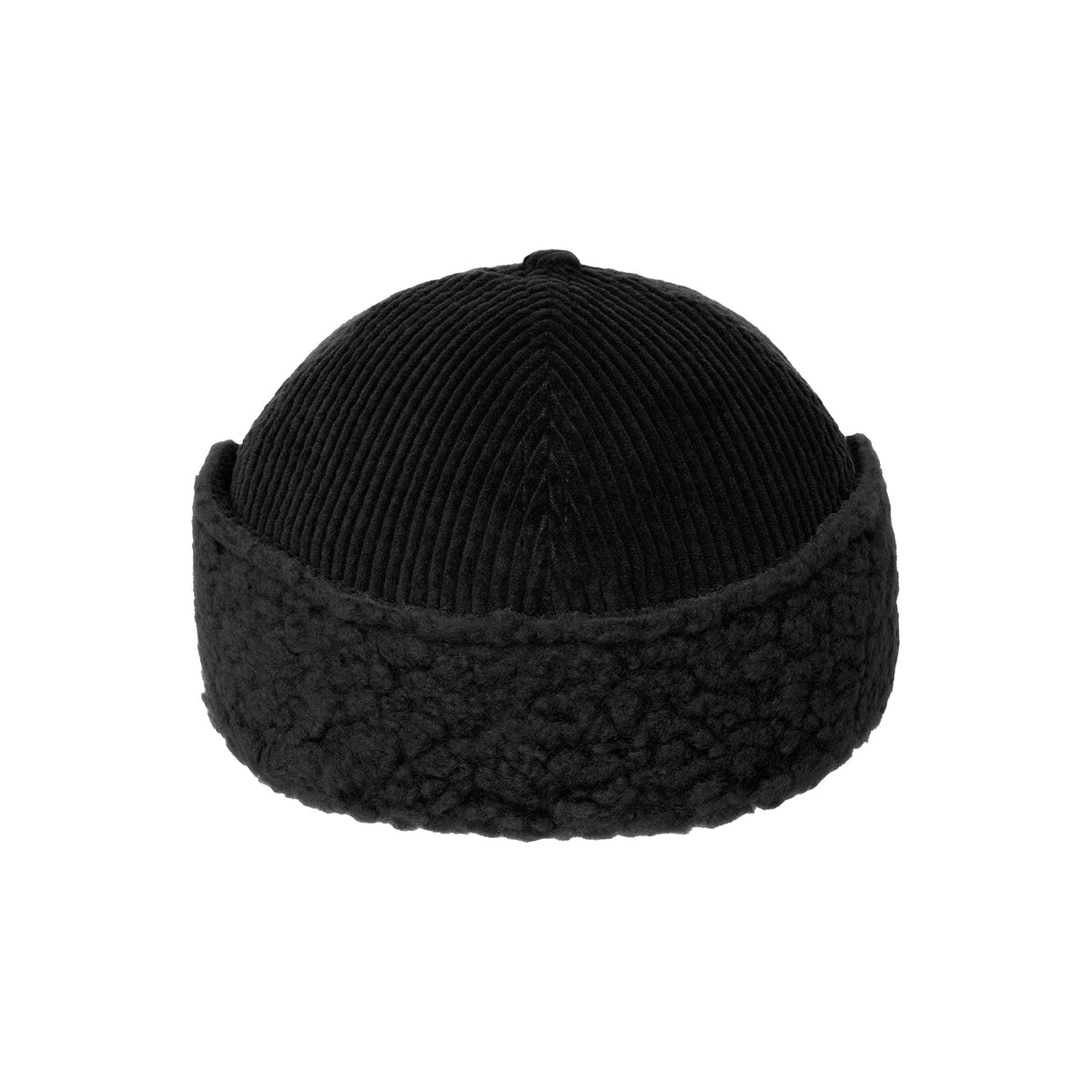 Casquette en Velours Côtelé Avec Protège-Oreilles Cozy noir KANGOL