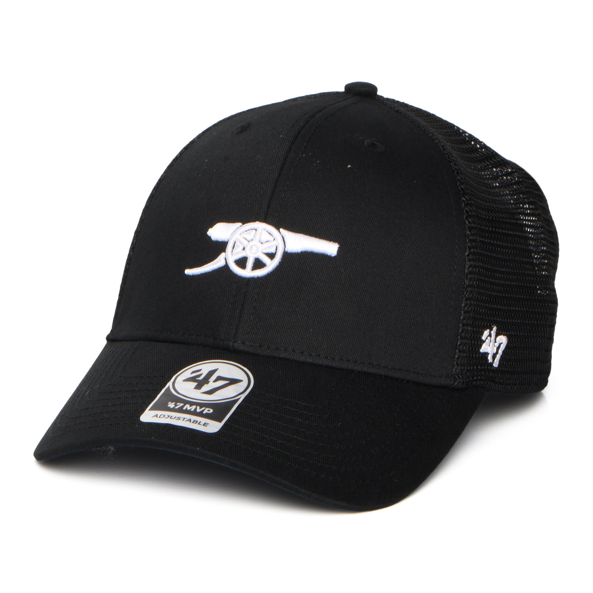 Casquette Trucker Branson MVP Gunners Arsenal FC noir-blanc 47 BRAND