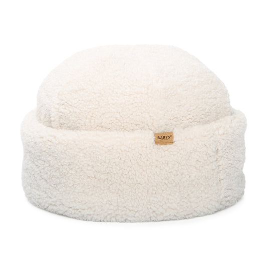 Chapeau Hiver en Fausse Fourrure Sherpa Teddybow crème BARTS