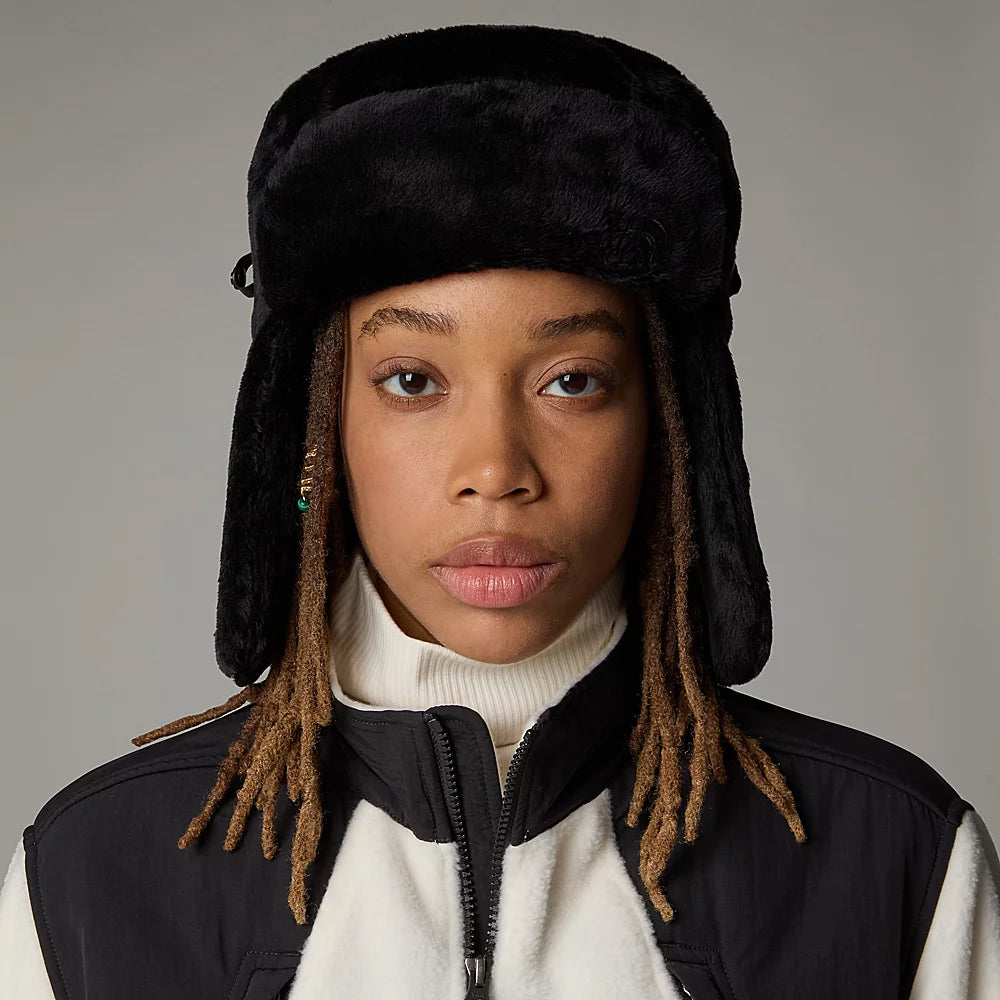 Chapka Femme Super Douce Recyclée Osito noir THE NORTH FACE
